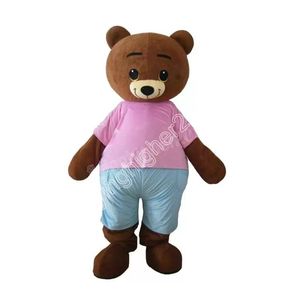 Neues süßes Teddybär-Maskottchen-Kostüm für Erwachsene, personalisierbar, Cartoon-Anime-Thema, Charakter, Erwachsenengröße, Weihnachts- und Geburtstagskostüme