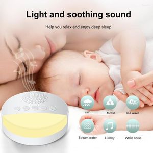 Nachtverlichting Plastic slaapmeter met lichte muziektherapie Helper ontspannende apparaat Save Energy Baby Care Tools