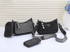 Designer Canvas Handbags Classic Triangle Shoulder Bag Luxury Crossbody Bags Womens Banket Leisure Package 2022 Hot