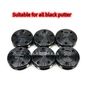 Подходит для мяча для гольфа Black Putter Ball Head Counterweверная сторона 1 Пара цифровой дисплей