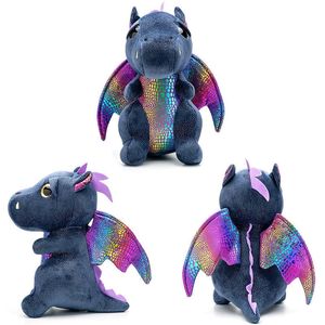 popular boneca de pelúcia dragão voador bonito de pelúcia engraçado dinossauro brinquedo presente de aniversário pingente boneca criativa