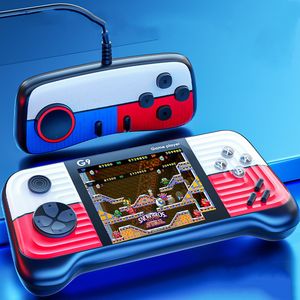 High Quality G9 Handheld Portable Arcade Game Console 3.0 Inch HD Screen Gaming Players 666 In 1 Classic Retro Games TV Console AV Output With Controller Dropshipping