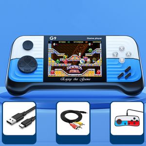 G9 Elde Taşınabilir Arcade Oyun Konsolu 3.0 inç HD Ekran Oyuncuları 666'da 1 Klasik Retro Oyunlar TV Konsolu AV Çıktı Kontrolör DHL