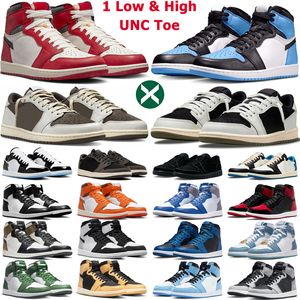1 high men basketball shoes 1s low women Black Phantom Reverse Mocha Olive Concord Chicago Lost and Found Patent Bred True Blue mens trainers outdoor sports sneakers