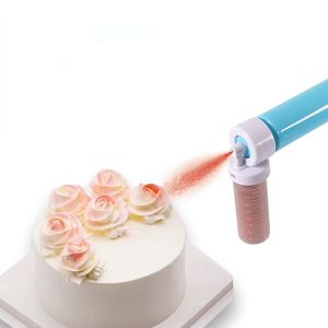 Vacuum Parts Accessories 6 Colors Manual Pastry Airbrush Gun Cake Sprayer Airbrush Para Pasteleria Airbrush For Cake Kitchen Pastry Tool