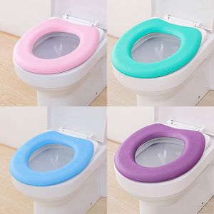 Coprisedili per WC Copertura in EVA Cuscino lavabile impermeabile a forma di O Sedili morbidi universali Tappetino Accessori per il bagno domestico