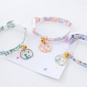 Dog Collars Est Collar Adjustable Princess Style Hollow Star Cat Cute 18-32cm 1PCS Puppy Kitten Flower Print Jewelry Supplier
