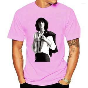 Herren-T-Shirts 2023 lässig T-Shirt Patti Smith Art Music Punk Rock Pferde Retro Vintage Hipster 70er 80er Jahre T-Shirt Großhandel O Hals