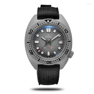 Armbandsur RDUNAE/RETANGULA R2 DIVING Automatisk klassisk mekanisk klocka Herr Sapphire 6105 8000 Rostfritt stål