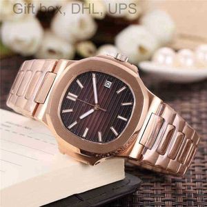 Winding Mens Luxury Watches Automatic Limited Mechanical Movement Watch Edition Window Date Display Stainless Steel Wristwatches 6LPF