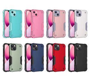 2 in 1 Shockproof Phone Cases For iphone 14 pro max 13 12 11 XS MAX XR Full Camera Lens Protection Slip Stripe TPU PC Back Cover