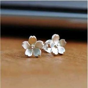 Charm REETI 925 sterling silver flowers Stud Earrings for Women Elegant Wedding Jewelry pendientes mujer moda 2019 Brincos Z0323