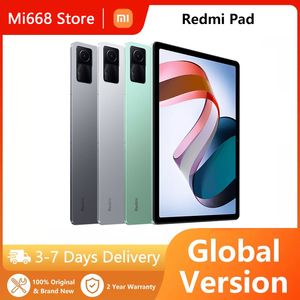 Tablet PC Xiaomi Redmi Pad 128GB MediaTek Helio G99 TSMC 6nm Tablets 10.61" 2K widescreen Tablet 8MP 90Hz Camera 8000 mAh battery Global Version