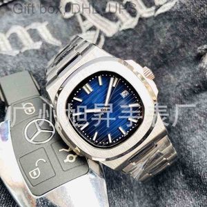 Superclone Orologi di lusso per uomo Pate Philipp Feili Serie Nautilus Orologio meccanico automatico con cinturino in acciaio Orologio sportivo da uomo Orologi da polso luminosi Moda NT4C