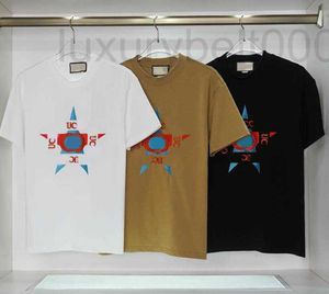 Erkek Tişörtler Tasarımcı 2023 Moda Erkek Tişörtleri Lüks Erkekler Tees Yaz Basitliği Saf Siyah 7 Renkli Pembe Mektup Kısa Kollu Pamuk Top KK1N