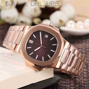 Mekanisk superclone lyxklockor för mens pate Philipp 2022 Blockbuster Men's WristwatchWristwatches mode nautilus 1 nfqu