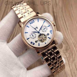 Obejrzyj Super Torque Fall Wheel Luksusowe zegarki dla Philipp Mens Pate Bestself Business Baida W pełni automatyczny mechaniczny zegarek męski WPL2