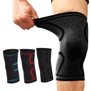 Knee Pads Elbow & 1PC Elastic Nylon Sports Fitness Brace Equipment Patella Running Basketball Volleyball Support