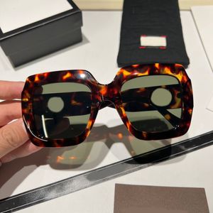 Navy blue womens sunglasses big frame designer glasses leopard print shades lunette homme fashion accessories trendy UV protection sunglasses for women PJ069 C23