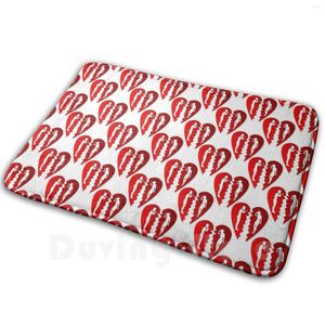 Carpets Heartbroken Polka Dot Style Pattern Soft Non-Slip Mat Rug Carpet Cushion Heart Male Female Relationship Love