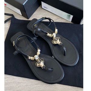 chanelshoeslies chanelslidelies chanelsandallies chanelliness Sandals Womens Sexy G الفاخرة المصممة النعال الجلدية المنصة