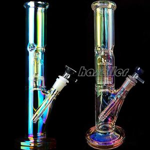 Rainbow Glass Water Bongs Hookahs Shisha Glass Dab Rigs Downstem Perc Oil Smoke Water Pipes With 14mm Joint