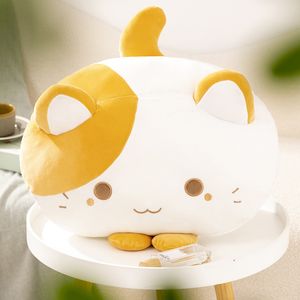 1pc 50 CENTIMETRI Kawaii Squishy Gatto Giocattoli di Peluche Carino Dolce Gattino Cuscino Farcito Morbido Cuscino del Divano Bambole Animali per le Ragazze Amico Regali