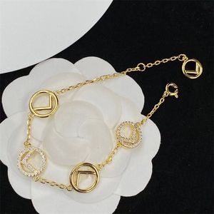Projektant łańcucha damskiego bransoletsjewelry złota bransoletka wisząca męska srebrna diamentowa bransoletka dla kobiet luksusowe modne bransoletki złoty łańcuch