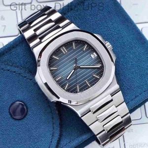 Pate Watches Superclone Cal324c Erkek için Lüks 3K 5711 8mm Philipp Baida Nautilus Serisi Erkeklerin Tam Otomatik Mekanik El Bombası Kollwatches Fashion GQ33