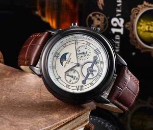 Sport Top Ready Men's Watches Stockoriginal Brand Luxury Patees Philpes Wristwatch Men Waterproof Chronograph Military VQQU