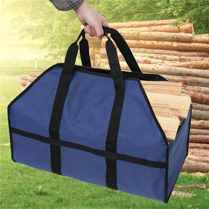 Storage Bags Firewood Bag Logging Large Capacity Solid Wear-Resistant Oxford Cloth