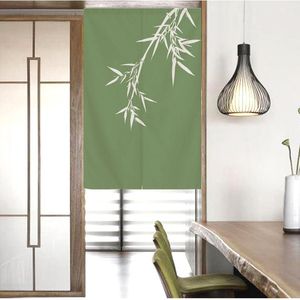 Curtain & Drapes Chinese Style Door Partition Bamboo Window Japan Home Decoration Bedroom Living Study Room Kitchen Household