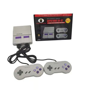 Super Mini SN-02 Console di gioco retrò con doppi controller classici giocatori di videogiochi incorporati da 821 giochi a 8 bit per SFC SNES in Retail Box