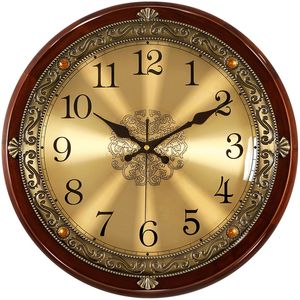 Relógios de parede Luxunhão Wall Wall Clock metal metal retro nórdico estilo americano ouro silencioso relógios de parede de quarto de quarto pavio chique na sala de estar Horloge 230323