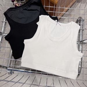 Kvinnor T Shirt Tank Top Tshirt Womens Clothes Tops Designer T Shirt Women Femme Knits Tees Designer Brodery Sticked Sport Shorts kjolar Yoga kostym klänning Bra väst