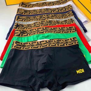 Designer Luxury FF Classic FF Hip Hop Sexy Mens Underpants Boxers For Man Underwear Cueca Boxer Multicolor 1 Pieces With Box223T