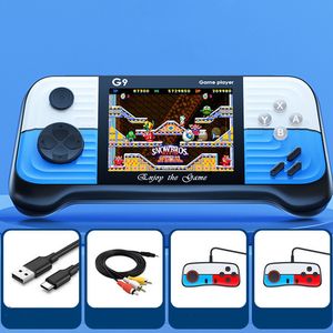 G9 Handheld Portable Arcade Game Console 3,0 Inch HD Screen Gaming Players 666 In 1 Classic Retro Games TV Console AV Output With 2 Controllers DHL FAST