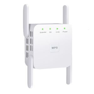 Routers 2.4G 5G Wifi Repeater 5Ghz Wifi Extender Long Range 5 Ghz Wifi Signal Amplifier Wi fi Router Booster 5G Wi-Fi Signal Amplifier 230323