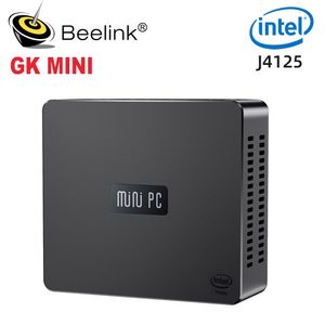 Beelink GK Mini Windows 11 mini PC Intel Gemini J4125 8GB 128GB 5.8G WIFI 1000M LAN Bluetooth 4K Computador de jogos vs Gk55
