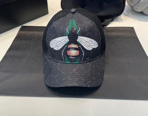 Мужские сети шариковые шапки дизайнер летняя змея пчела бейсболка спорт