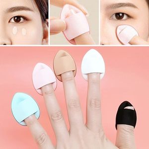 5/10/20 Pcs Mini Finger Puff Foundation Powder Detail Makeup Sponge Face Concealer Cream Blend Cosmetic Accessories Makeup Tools