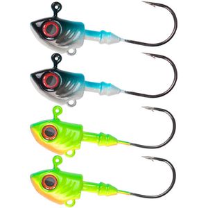 Ganchos de pesca 3pcs gota de tiro de peixe gancho de pesca 3,5g-20g de peixe gabar