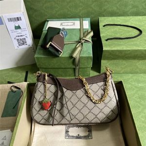Designer Bag 735132 Accessory Collection Women Purse Handbag Excellent Shoulder Bag strawberry 7A TOP Quality