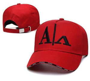 Brief Stickerei AX Baseball Cap Italien Luxus Mode Männer Frauen Reisen Gebogene Krempe Ente Marke Snapback Freizeit Sonnenschirm Designer hut Ball Caps Straße Casquette A6