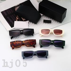 Thick frame p designer mens sunglasses rectangle glasses classical solid color lunette luxury male mature sunglasses geometry shield portable classical PJ067 B23