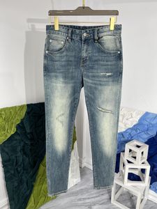 Herrenjeans P03278 Mode Herren 2023 Runway Luxus Europäisches Design Party-Stil Kleidung