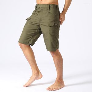 Men's Shorts Military Tactical Men Waterproof Wear-Resistant Cargo Pants Male Summer Quick Dry Multi-Pockets Trousers S-6Xl