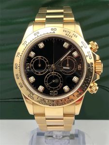 Alle Zifferblätter arbeiten Luxus-Bewegungsuhren für Herrenuhren reative Volltonfarbe exquisites vergoldetes Edelstahlarmband Paul Newman Uhr SB038 B23