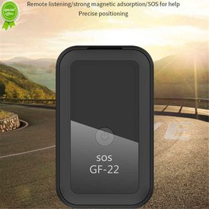 Ny GF22 Mini Positioner Car Tracking Anti-Poster Device App Realtidsspårning GPS WiFi Locator Recording Anti-Lost Voice Control