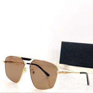 Novos óculos de sol da moda, óculos peculiares homens mulheres verão BB0246S Estilo UV400 Proteção Retro com óculos de moldura com óculos